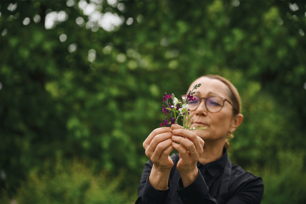 «Wasabi und Korianderblüten passen super zusammen»